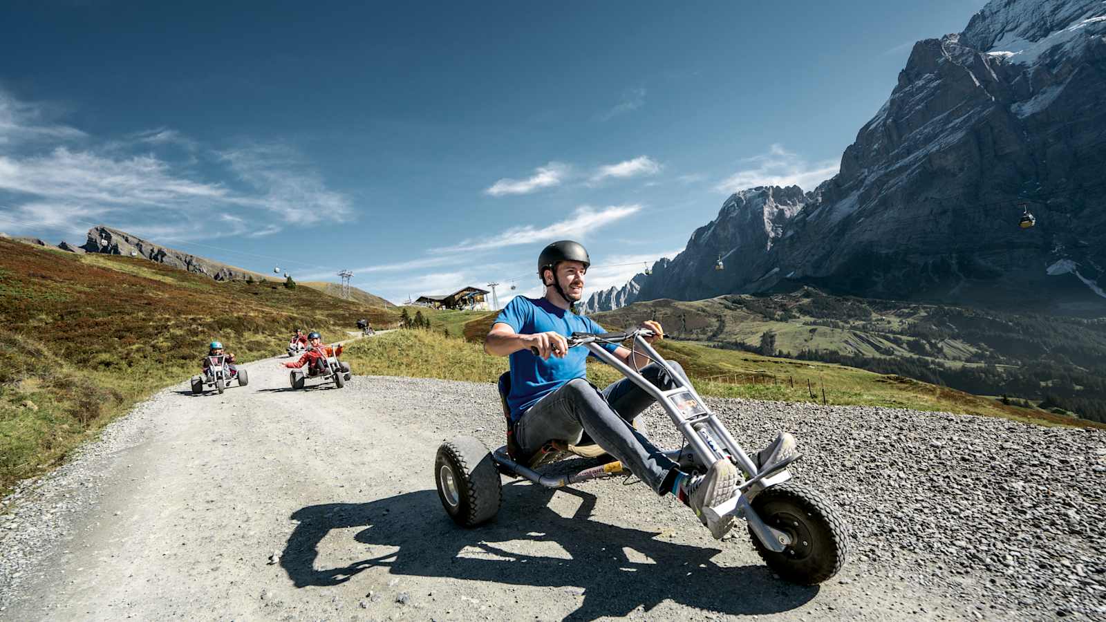 First Mountain Cart: Fun sport on fast wheels