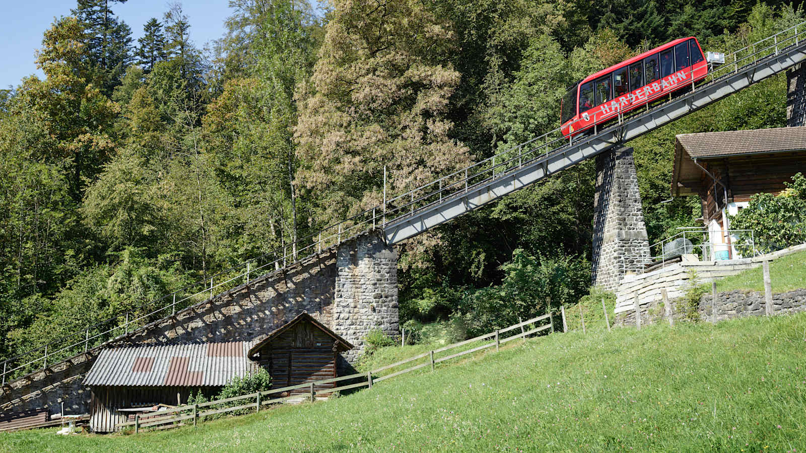 Gütertransport nach Harder Kulm