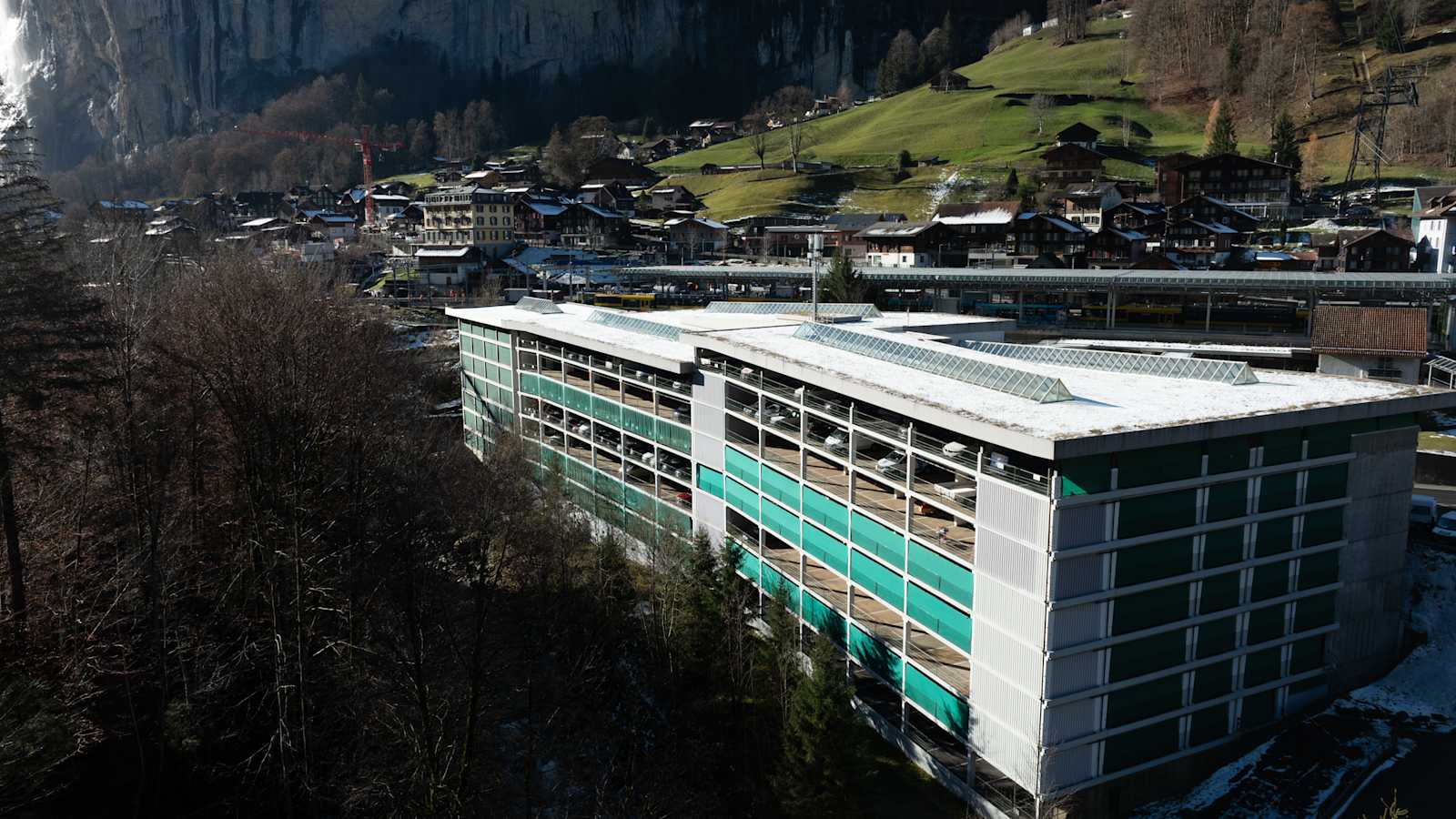 Lauterbrunnen car park