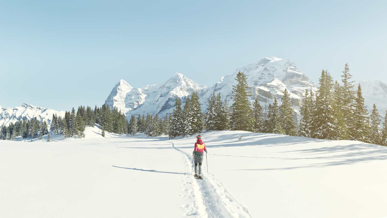 Mürren snowshoe tour