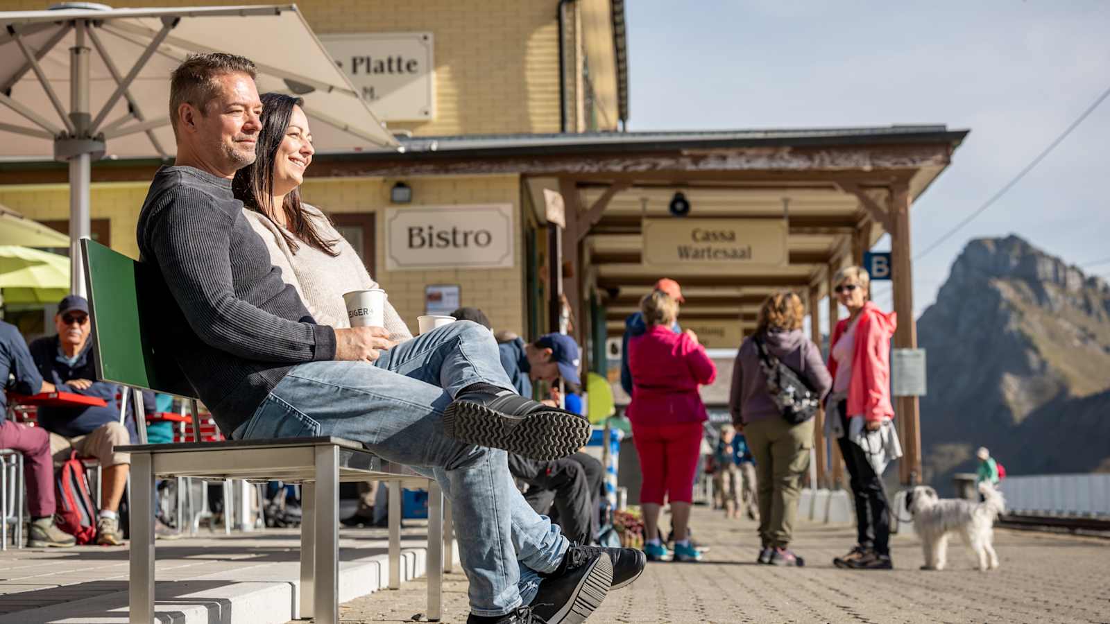 Bistro mit Ausblick