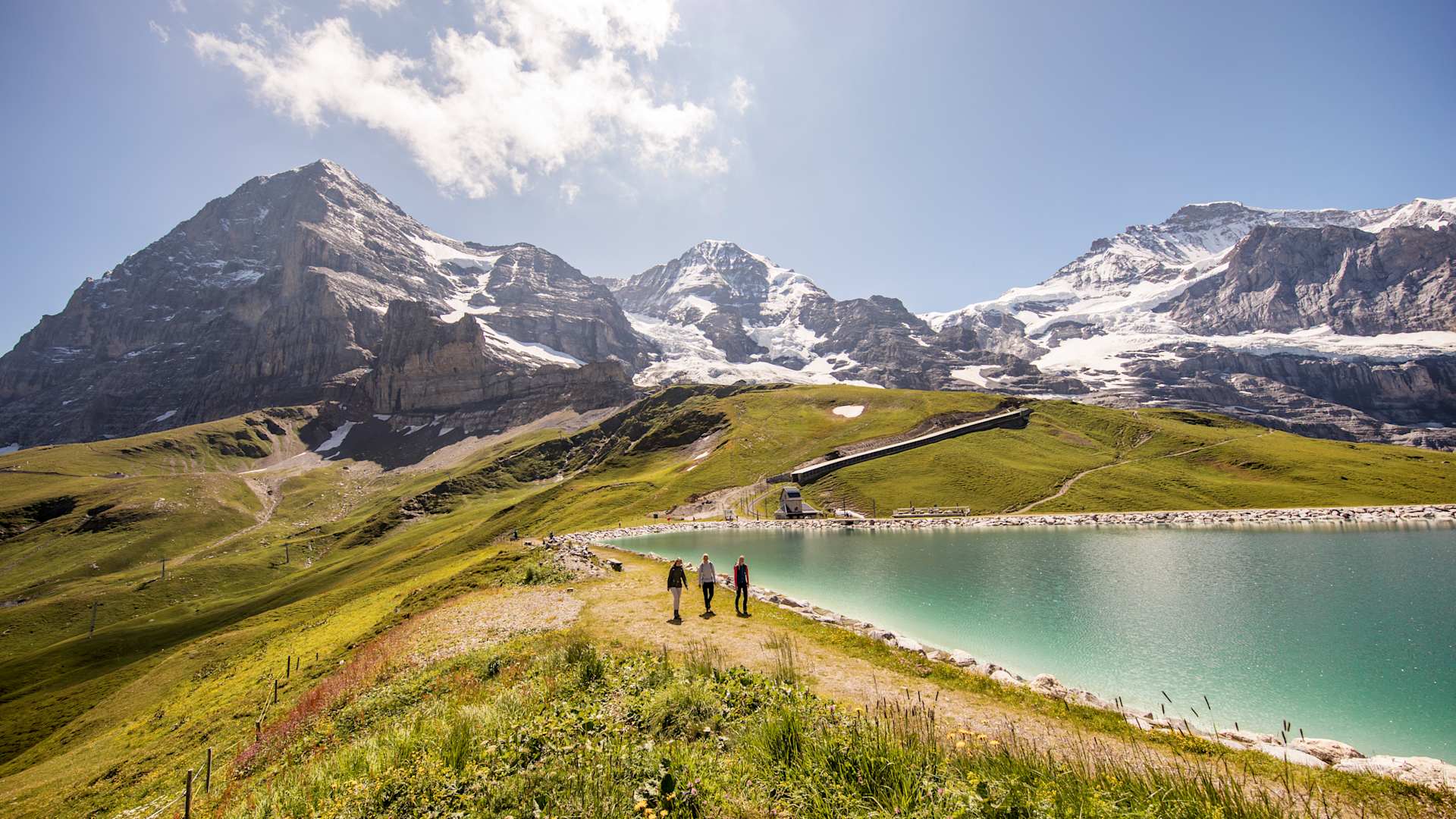 Hiking experience with a view