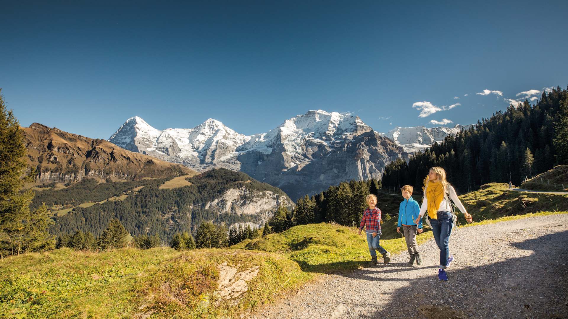 Wanderung Grütschalp - Mürren