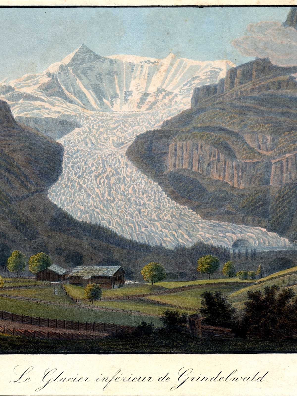 Photographie historique de guides de montagne