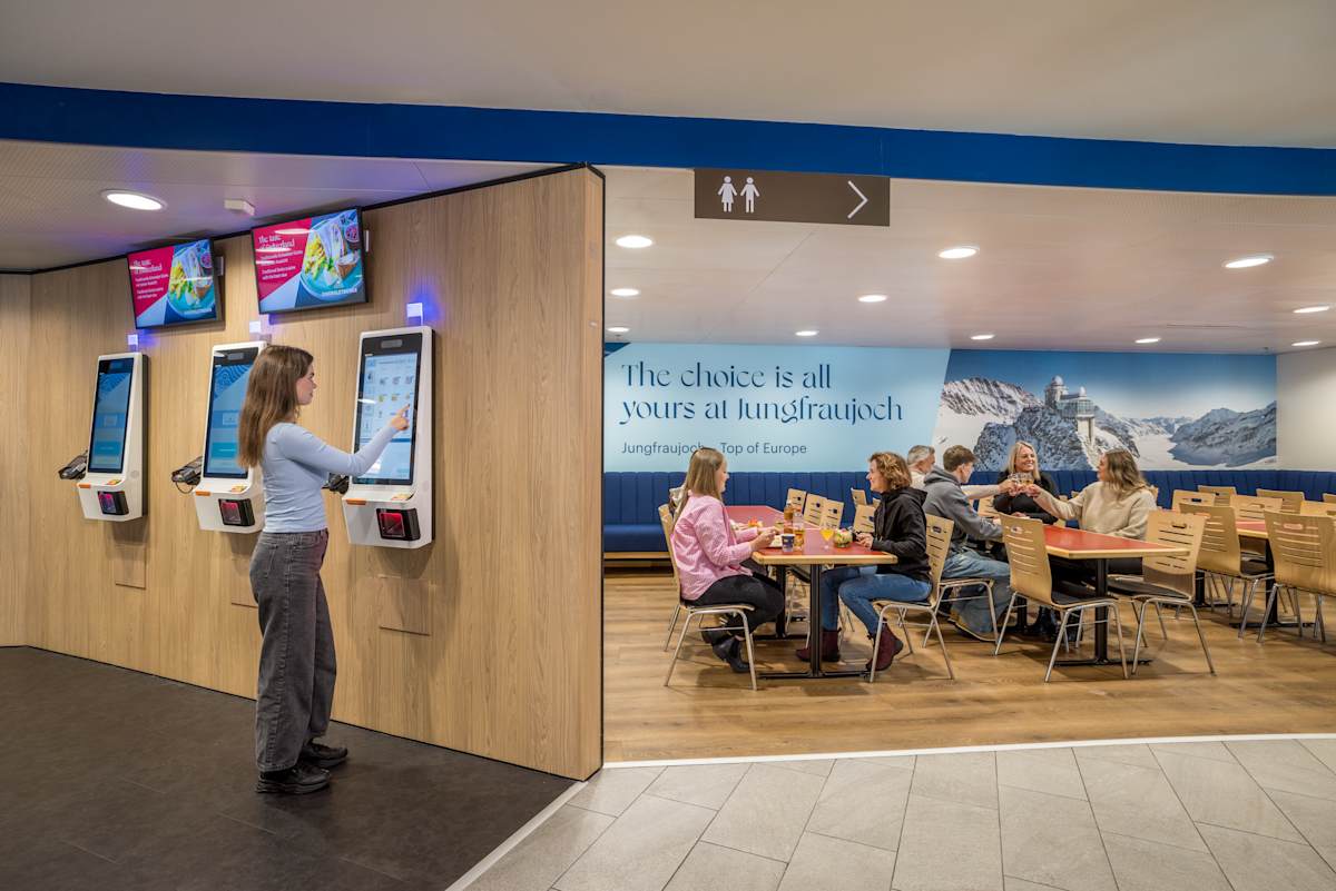 Restaurant Aletsch Self Bestellterminal