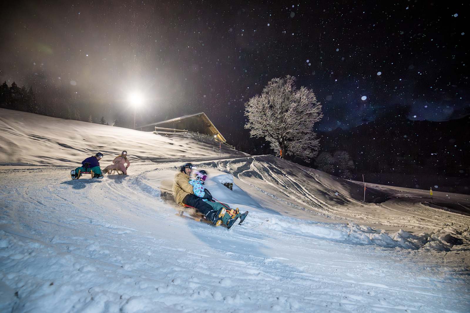 Jungfrau Eiger Run by Night