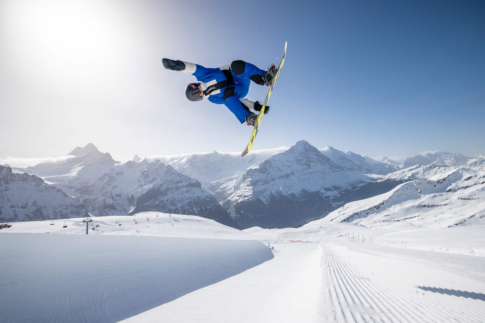Snowpark Grindelwald-First: Snowboard- und Freeski-Paradies