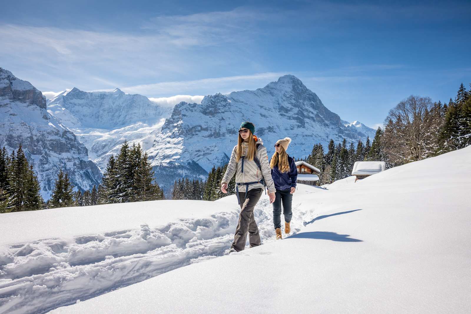 Randonnée d’hiver First–Waldspitz–Bort