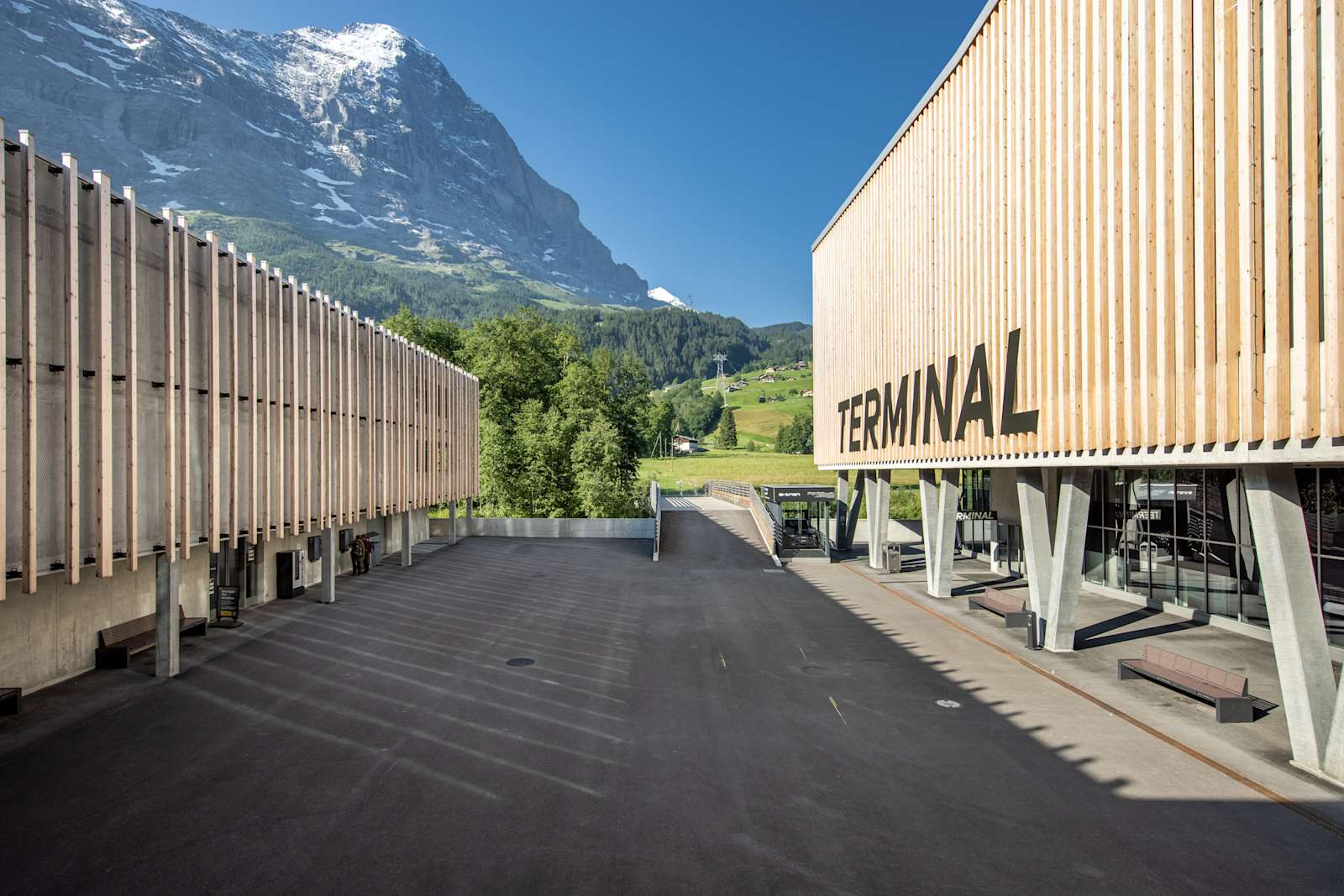 Einblick hinter die Kulissen des Terminals in Grindelwald