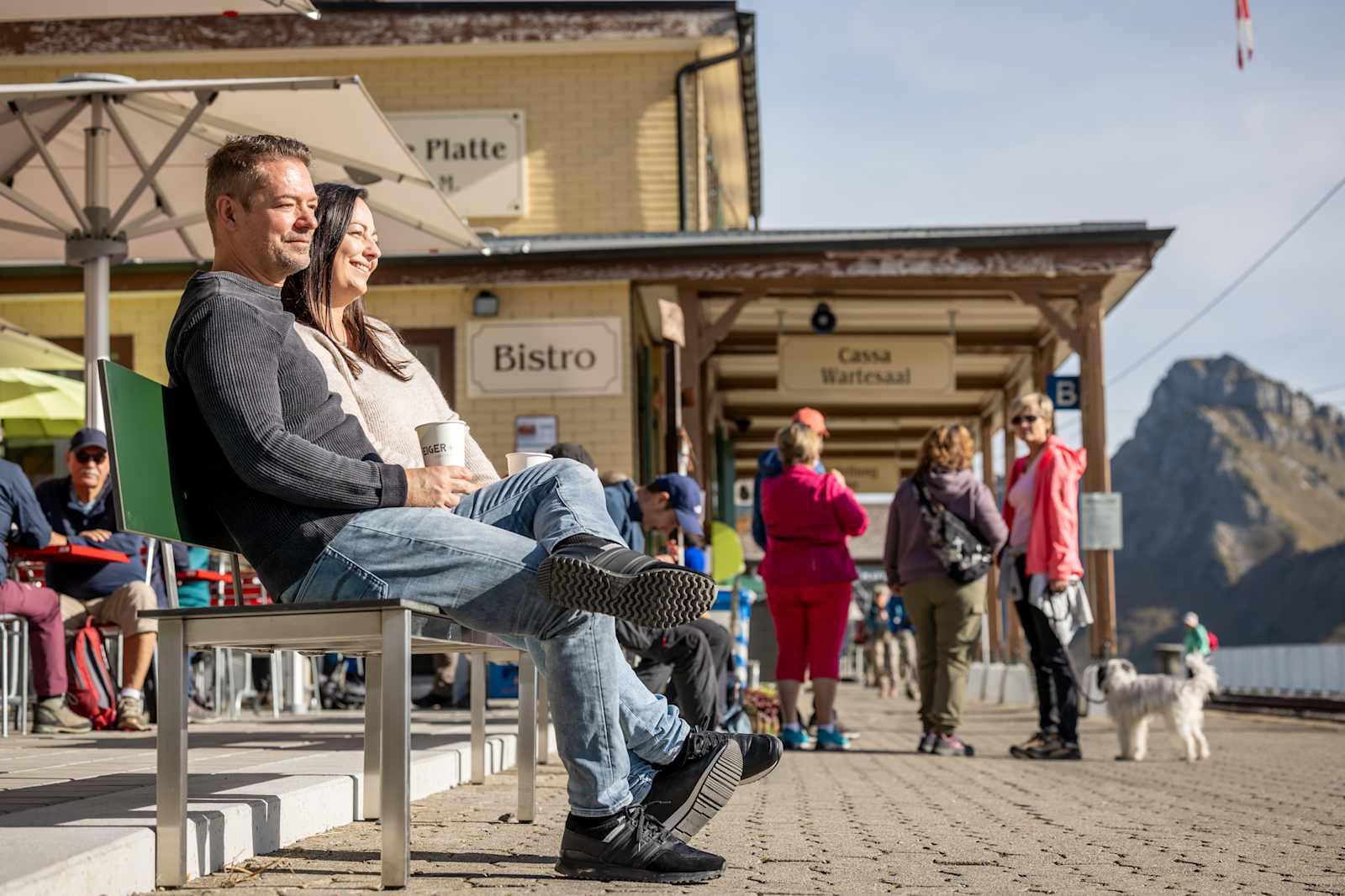 Bistro mit Ausblick
