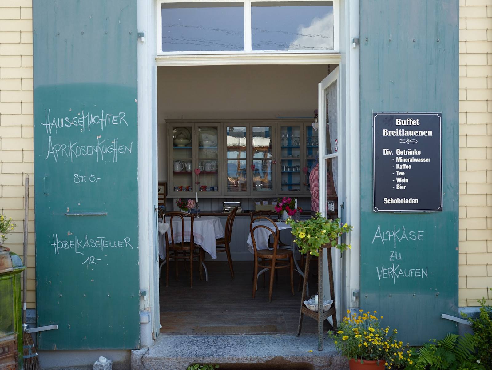 Der beste Früchtekuchen im Bistro Breitlauenen