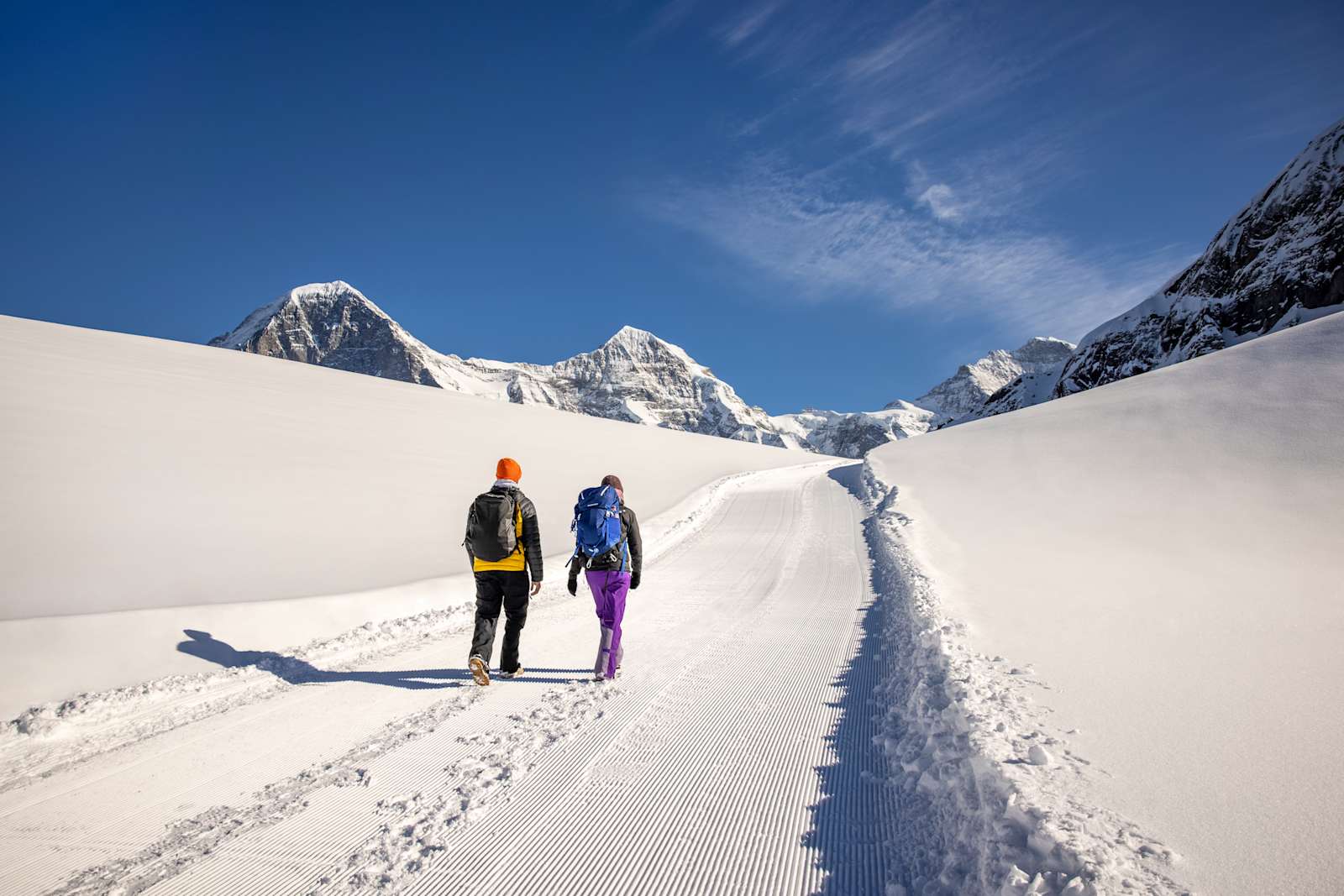 Randonnée d’hiver Männlichen–Kleine Scheidegg