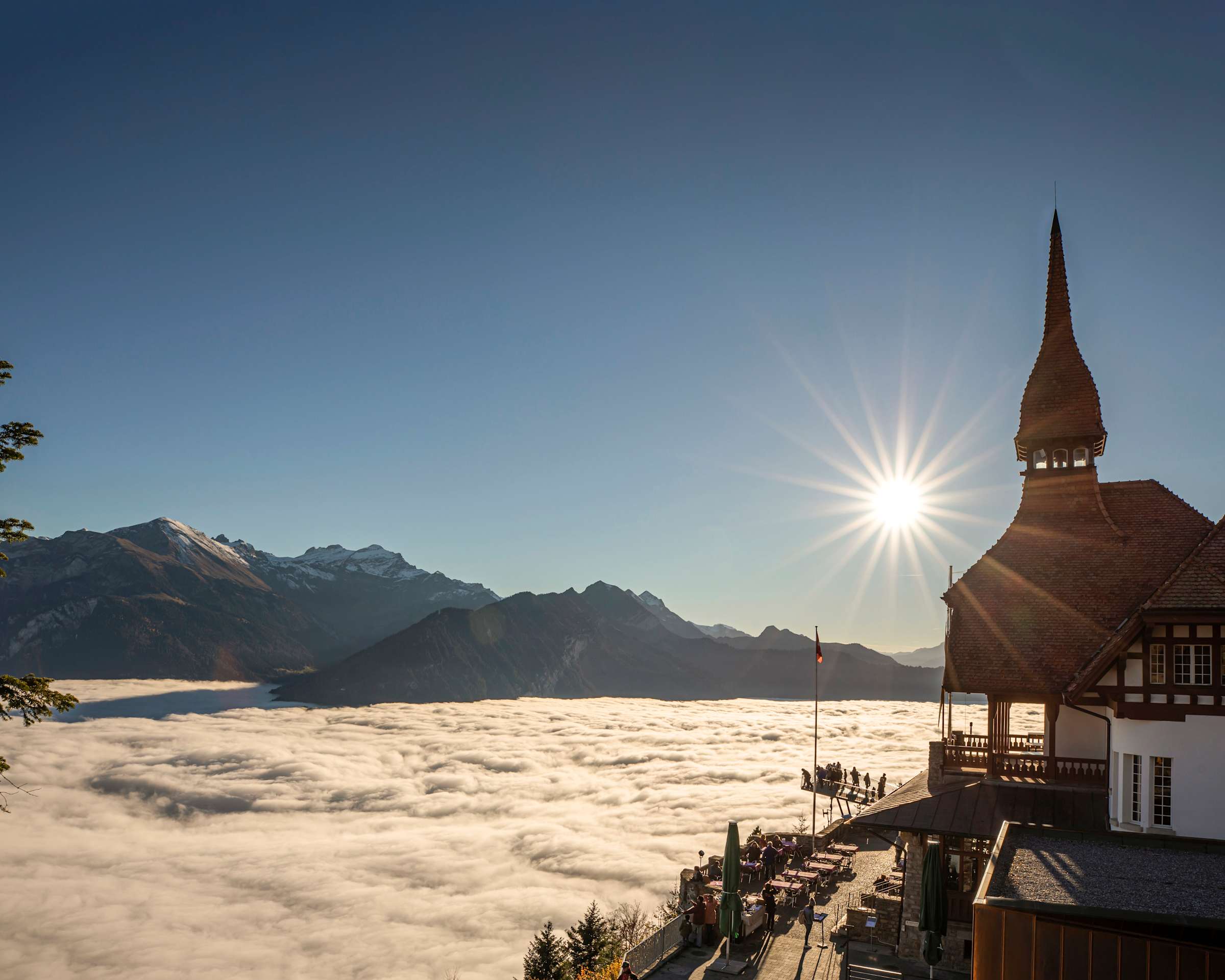 Faulhorn Panorama Sonnenuntergang