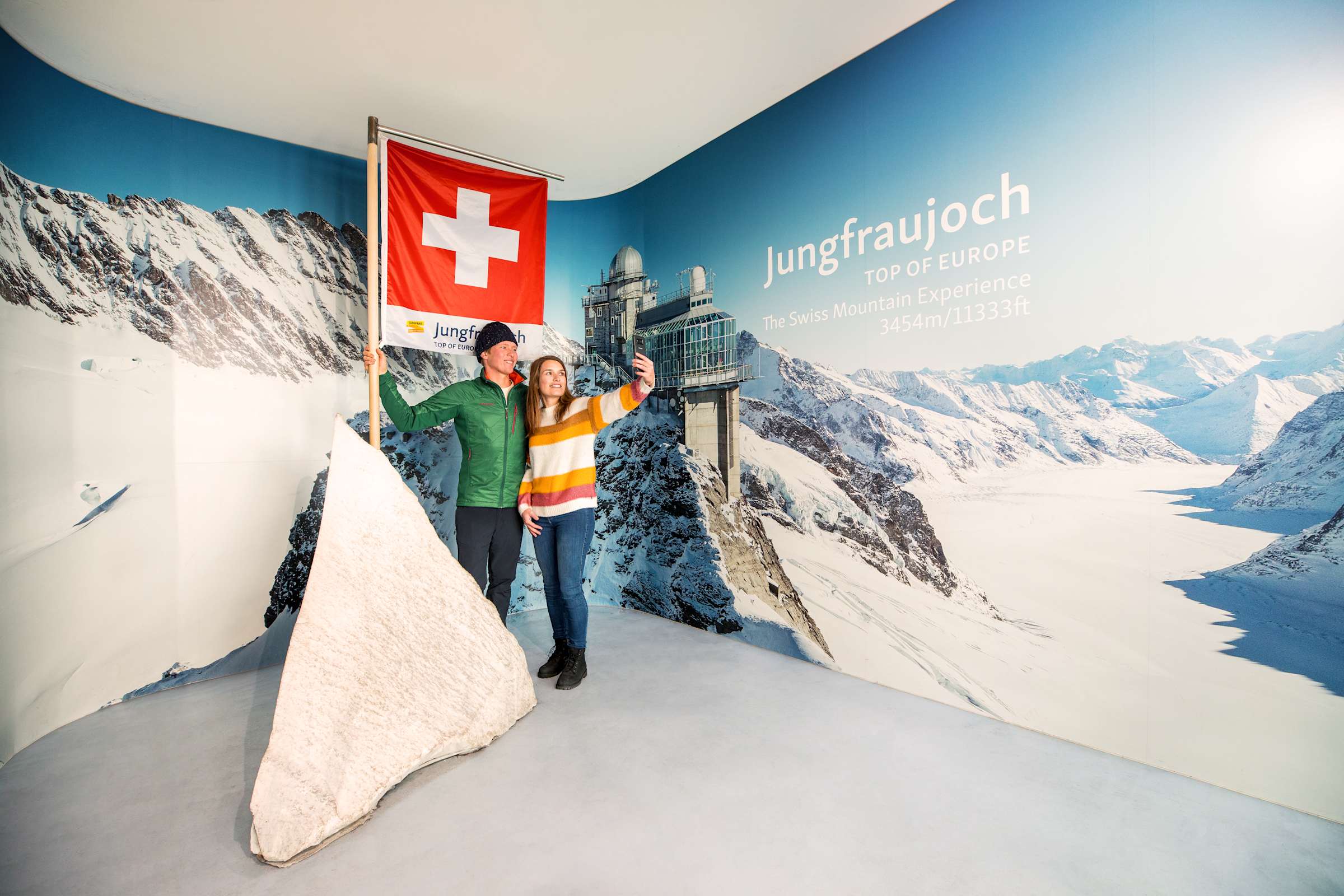 Jungfraujoch Top Of Europe Selfie Point