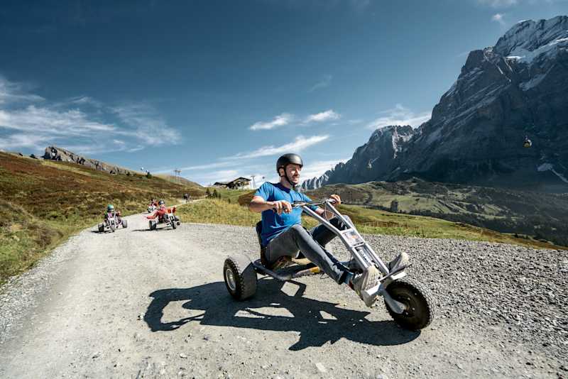 First Mountain Cart: Fun sport on fast wheels
