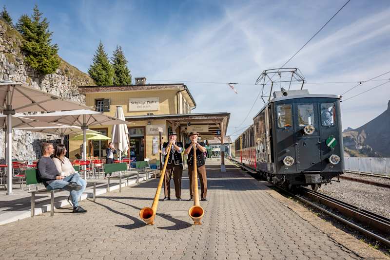 Livekonzert mit Alphorn